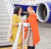 Prime Minister of Sri Lanka Hon. Dr. Harini Amarasuriya Arrives in Bhutan to Participate in the Inaugural Global Conscious Food Systems Summit
